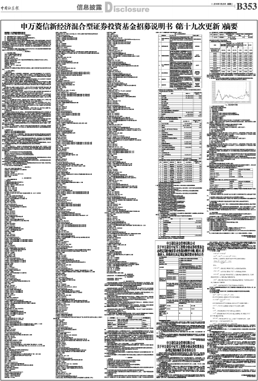 申万菱信新经济_申万菱信新经济混合